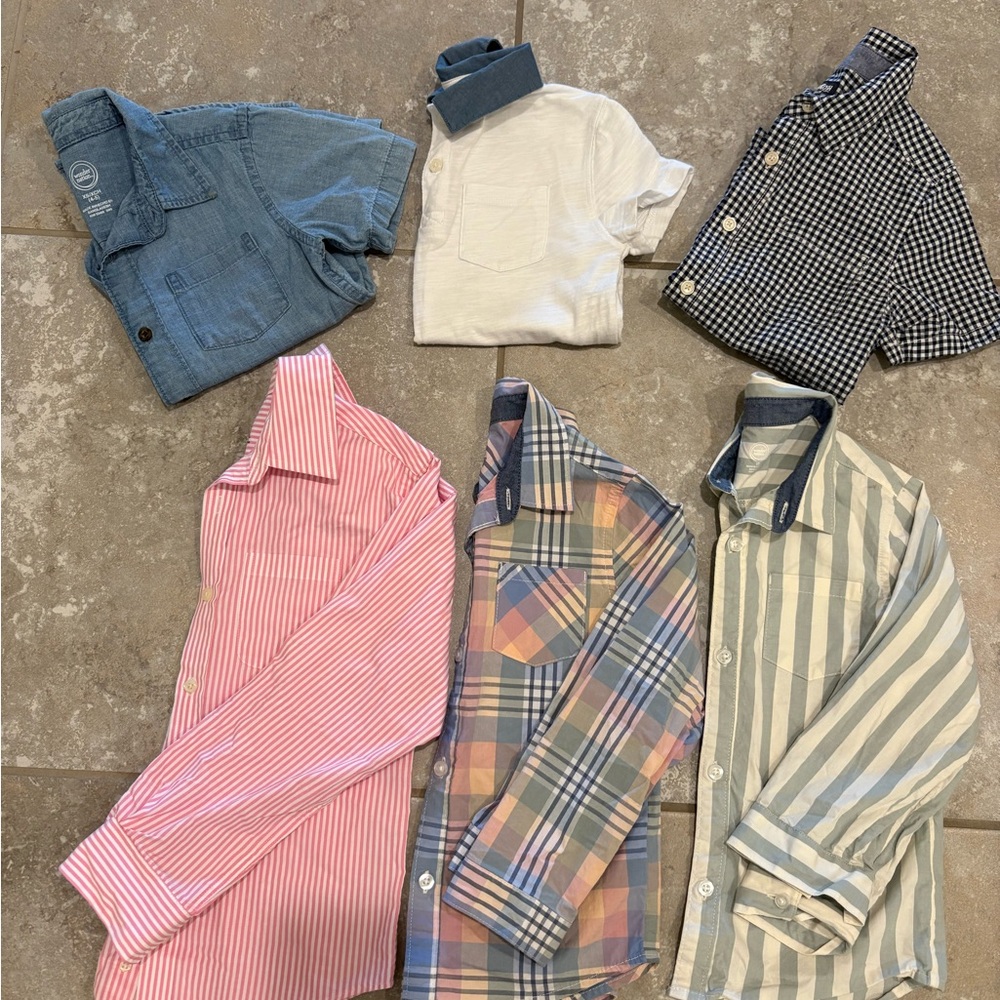Boys button up bundle